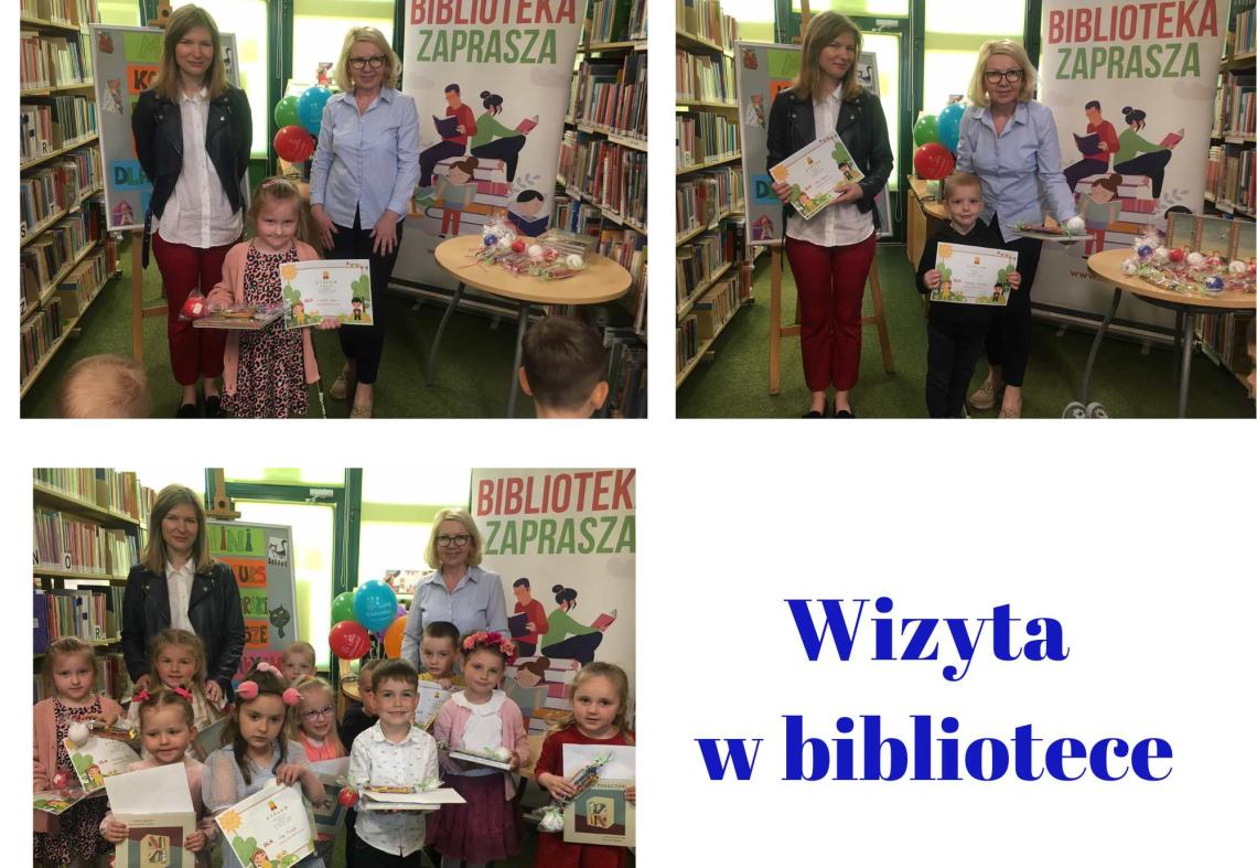 Przedszkolaki z wizytą w bibliotece