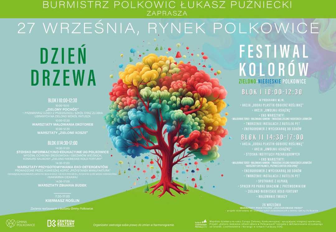 Dzień drzewa i festiwal kolorów