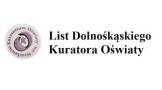 List Dolnośląskiego Kuratora Oświaty 